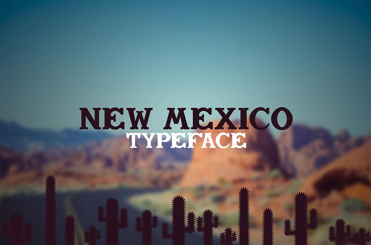 Download Gratis Font Terbaru September 2015 - New Mexico