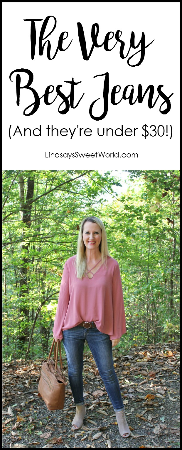 Lindsay's Sweet World The Very Best Jeans (and They’re Under 30)