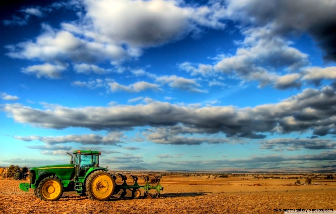 John Deere Tractor HD desktop wallpaper  Widescreen  High
