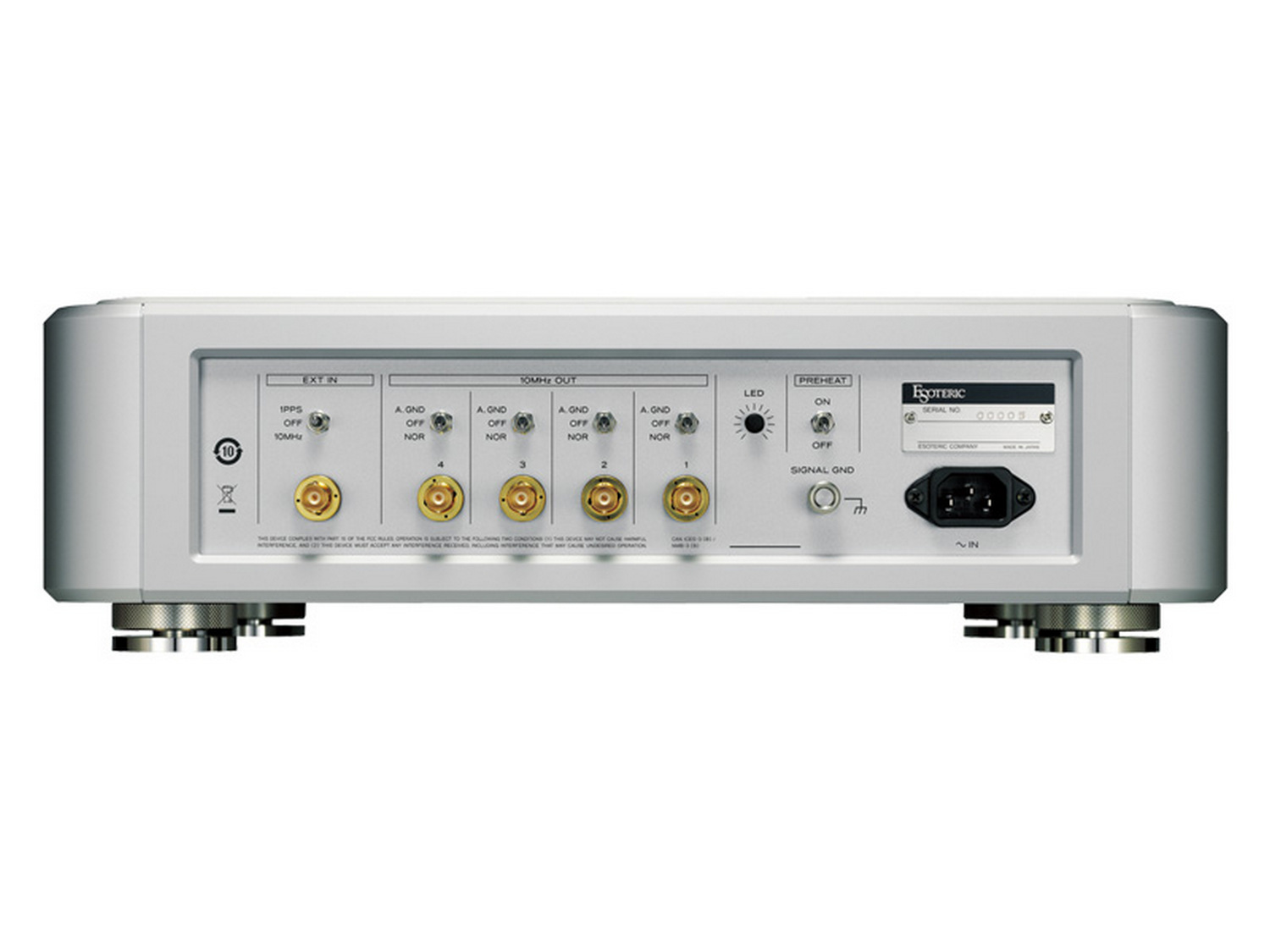 Wizard HighEnd Audio Blog Esoteric Grandioso G1 Master Clock Generator