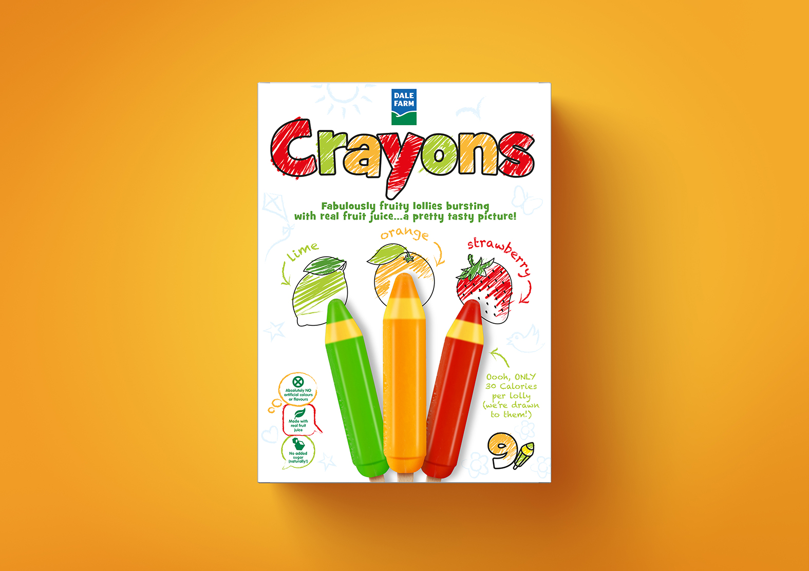 ‘Crayons’ Brand Creation Packaging Of The World