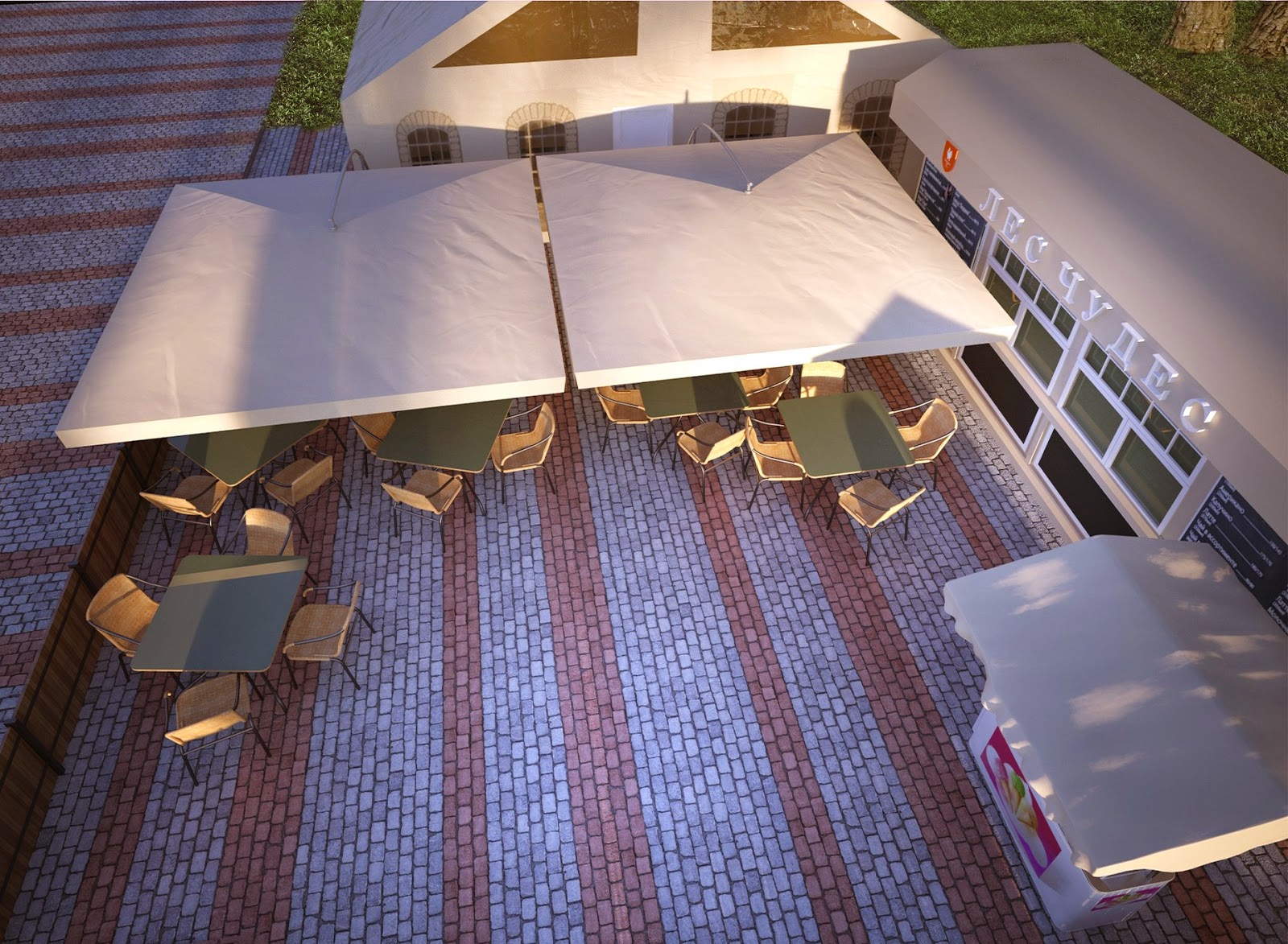 Haarchitect: Летнее кафе Лес Чудес в Измайловском парке г.Москва ...