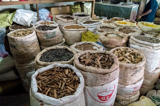 marché Mawlamyine - Birmanie - Myanmar