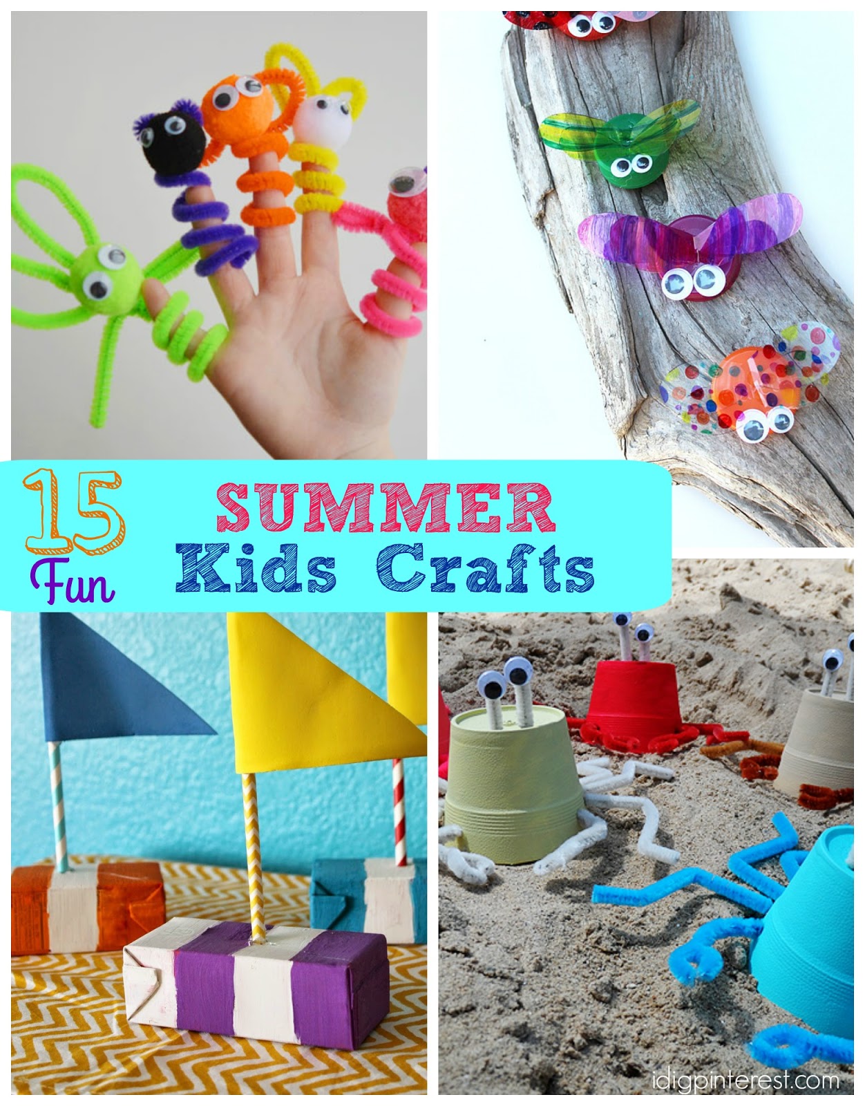 Cute Summer Crafts For Kids