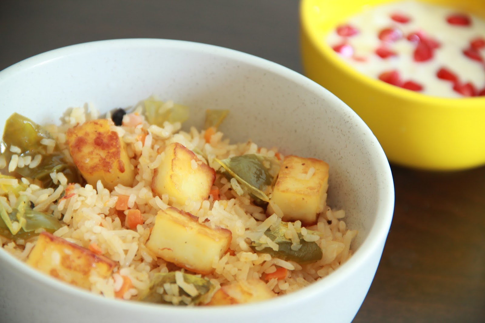 Sini's Menu.....The Kitchenmagic..... Paneer Capsicum Pulao /Indian