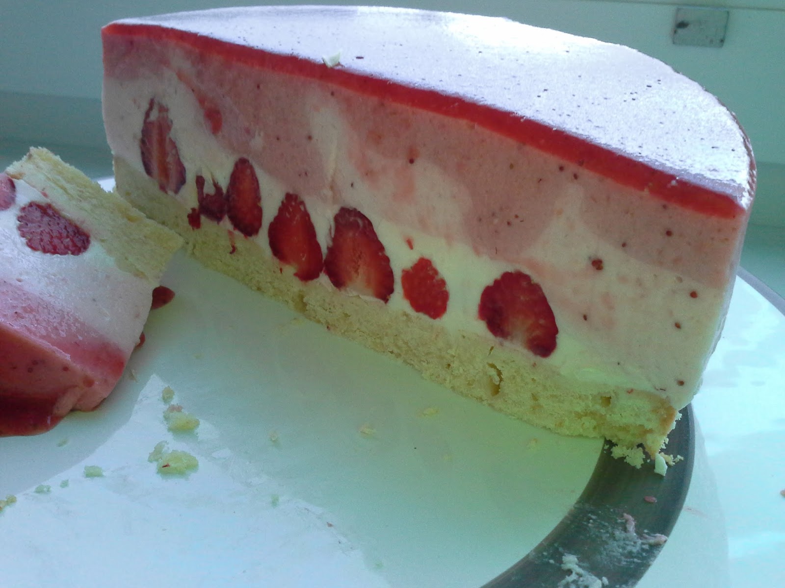 Speise-Stärke: Erdbeer Holunderblüten Torte Speise-Stärke: Erdbeer Holunderblüten Torte