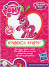 My Little Pony Wave 13 Sprinkle Stripe Blind Bag Card