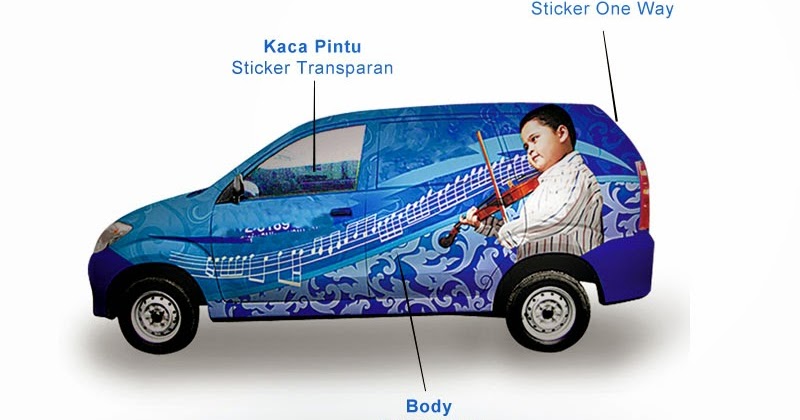 Percetakan Jatinegara: Aplikasi Produk dari STICKER ONE WAY VISION