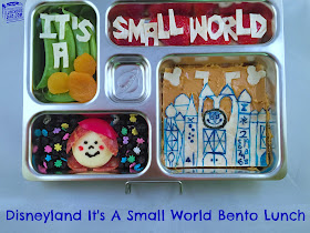Disneyland It's a Small World Bento Lunch #Disneyside