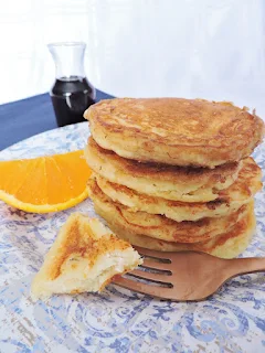 Orange Ricotta Pancakes