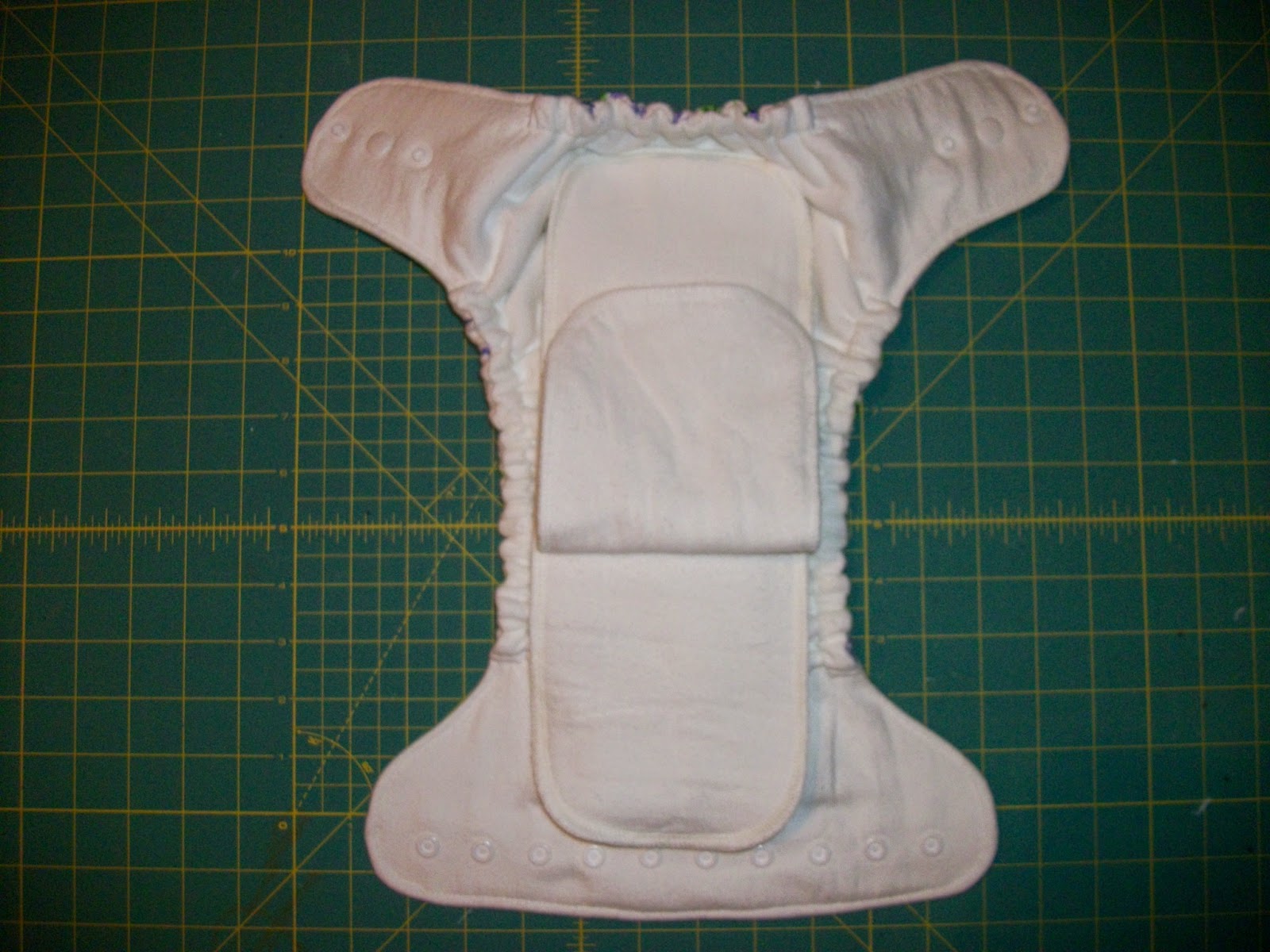 Simple DiaperSewing Tutorials Flannel Fitted Diaper