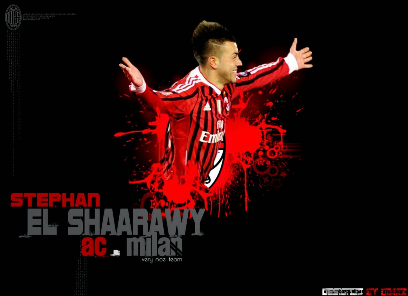 Stephan El Shaarawy AC Milan   Sport Wallpapers