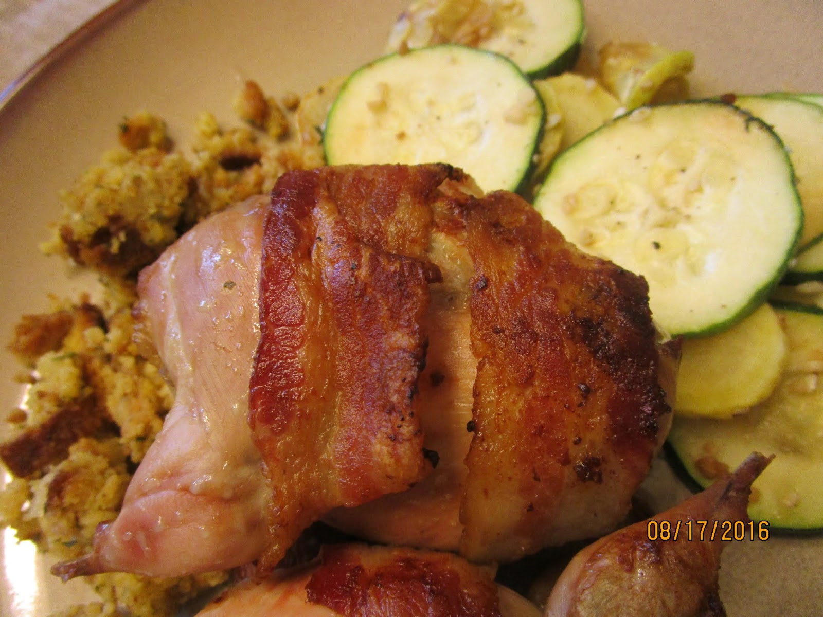 Midnight Acres Farm Easy Bacon Wrapped Stuffed Quail