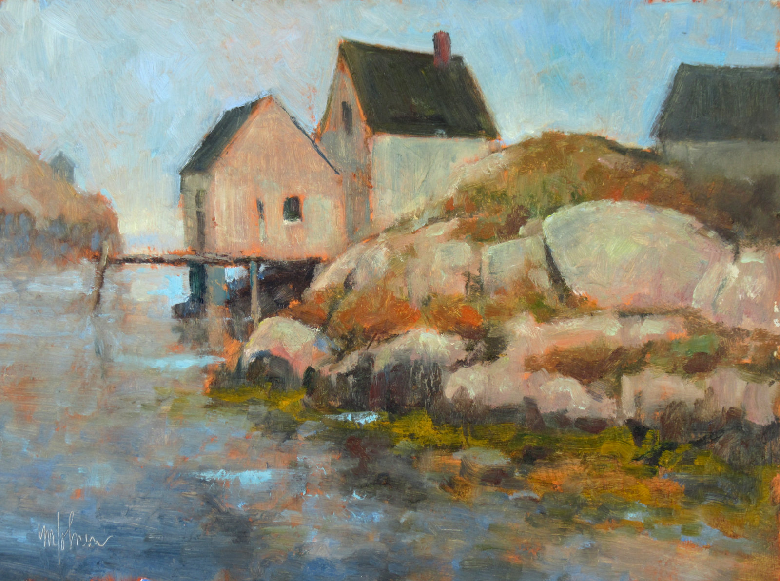 A Plein Air Painter's Blog Michael Chesley Johnson Nova Scotia Plein