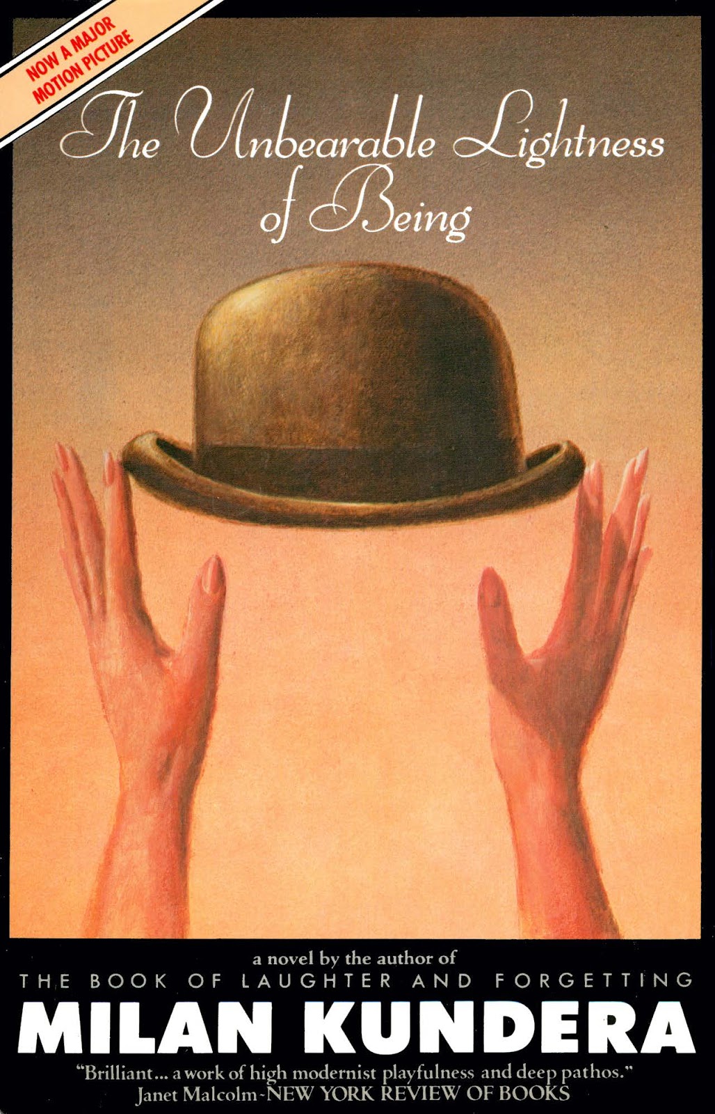 The unbearable lightness of being promo book