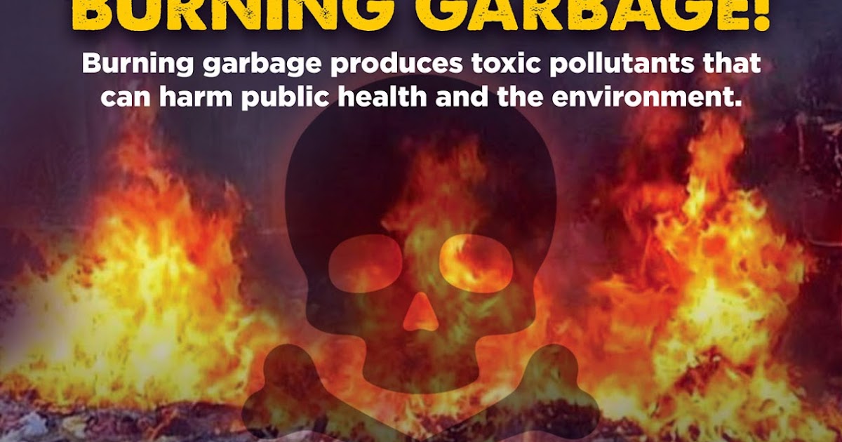 Public Reminded to Observe Ban on Open Burning as the Nation Marks the