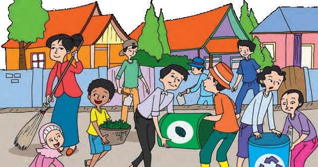 43+ Gambar Orang Kerja Bakti, Koleksi Terpopuler!
