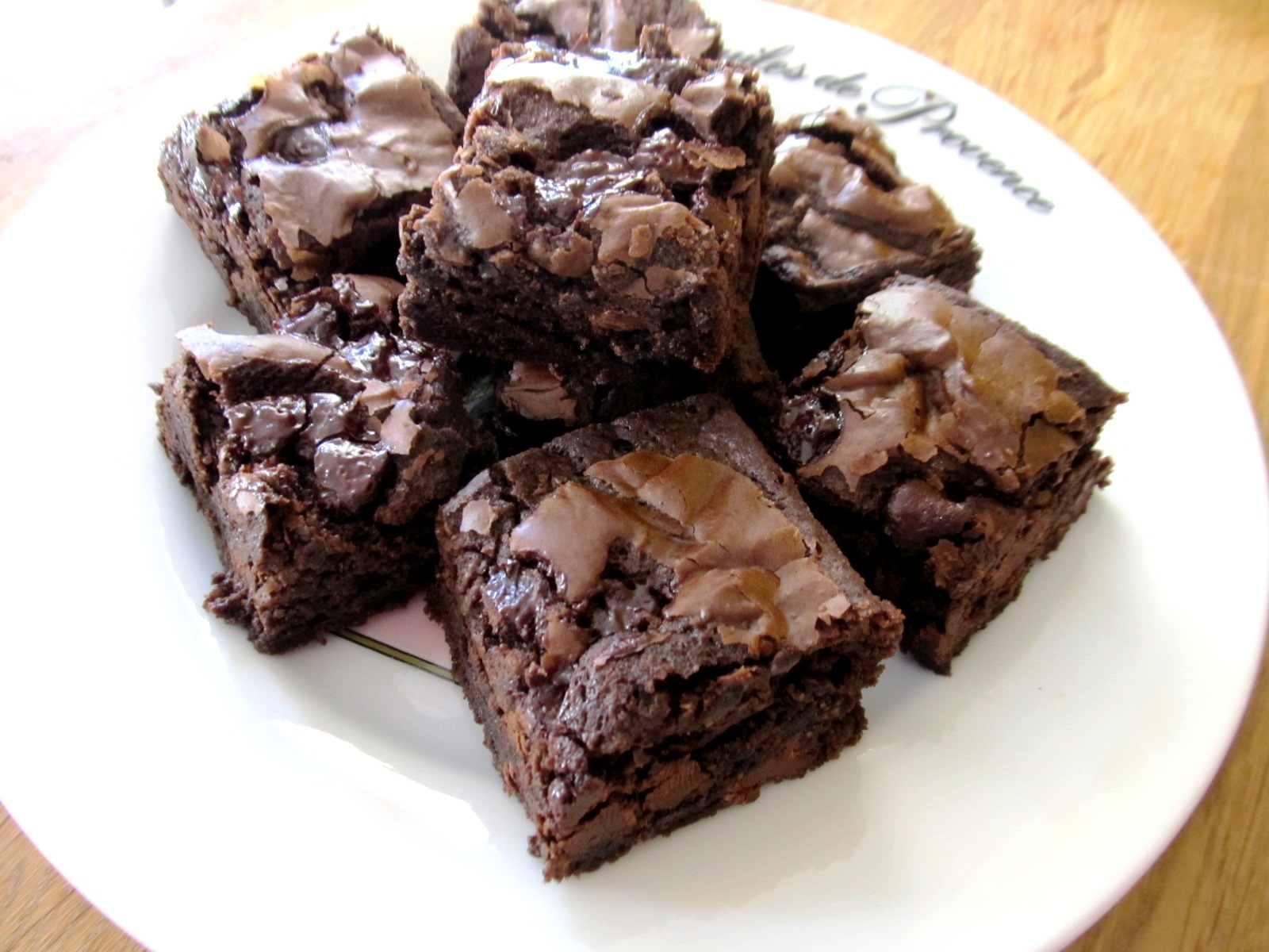 Food and Thrift Chocolate Chip Fudge Brownies...and Breast Cancer