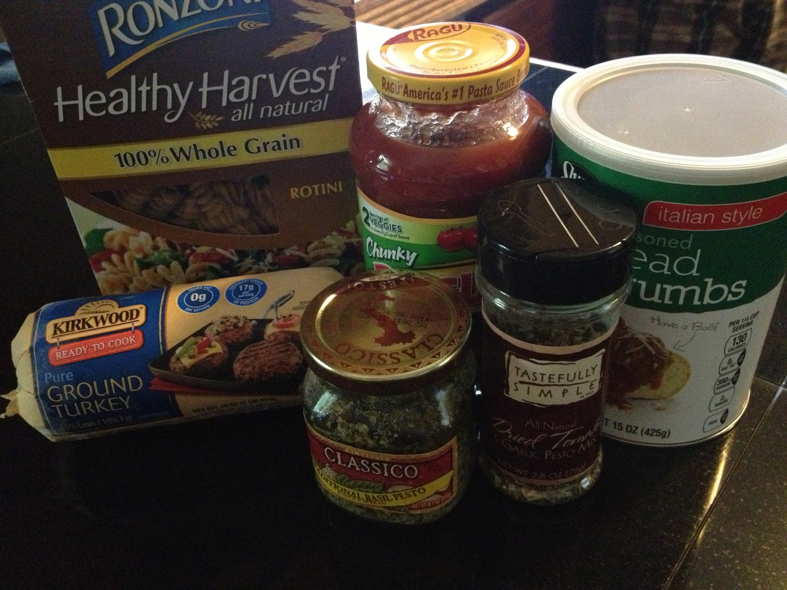 Pesto Turkey Meatballs