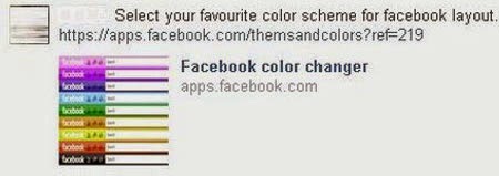 Facebook Color Changer - thay đổi màu nền trang FB