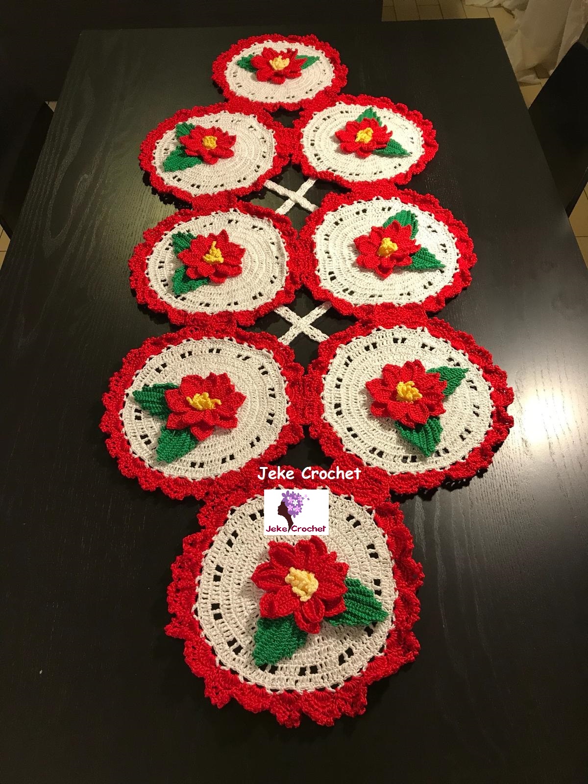 ie Raccontare Nota camino de mesa a crochet para navidad Prestare