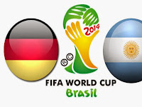 Head to Head Jerman VS Argentina Final Piala Dunia 2014