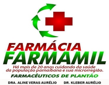 FARMÁCIA FARMAMIL COM FARMACÊUTICO DE PLANTÃO