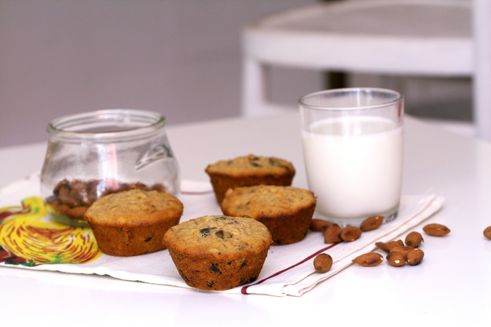 JosieLee Dried Plum and Oat Muffins