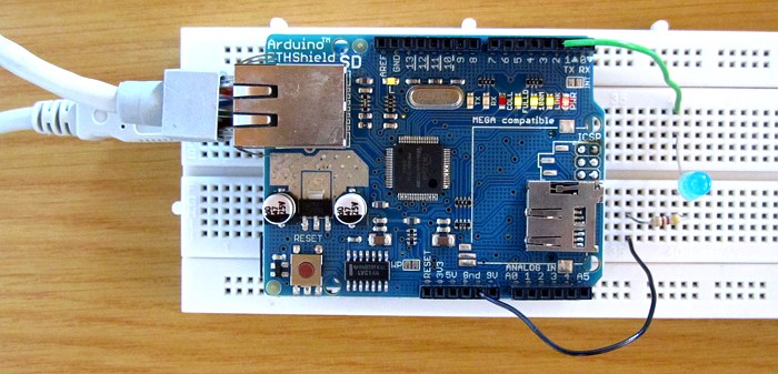 Logik Web: Arduino Tutorial 14: Web Server Led on/off