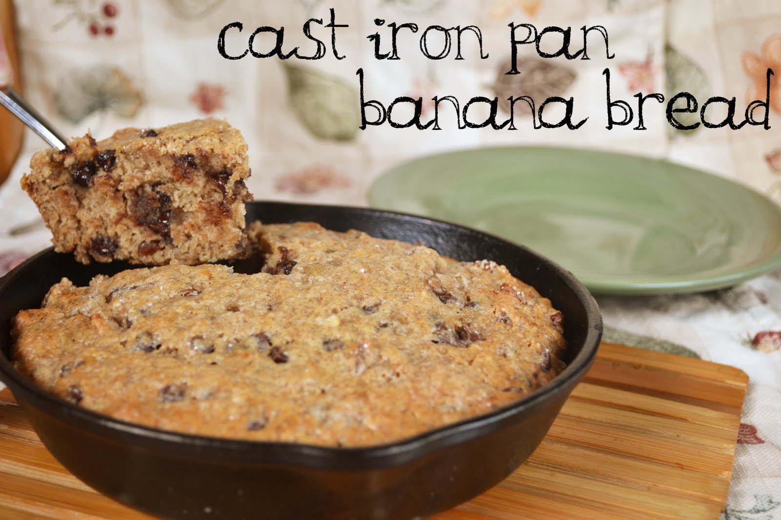 p.s.♡ tasty tuesday cast iron pan banana bread