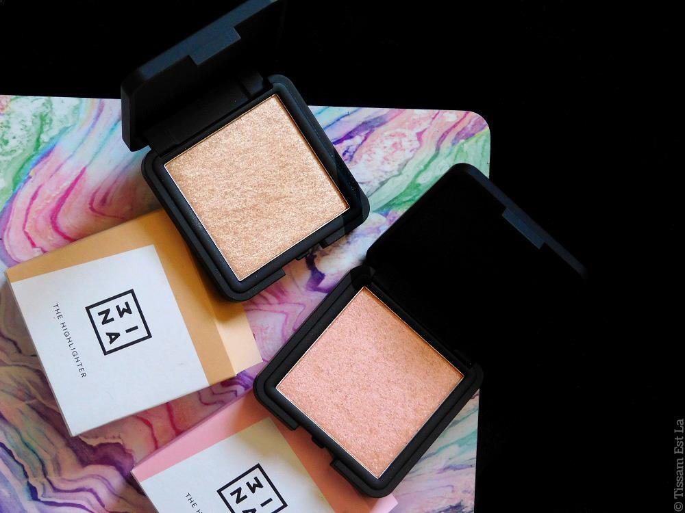 3ina Makeup | The Highlighter 200 & 201 Review and Swatches - Avis et Swatch - 3ina Cream Eyeshadow Swatches - 3ina Wedding Highlighting Face Palette - Palette pour le visage - Longwear Liquid Matte Lipstick - Intense Lipstick - Matte Lipstick - Eyeshadow Palette - 3ina Cosmetics
