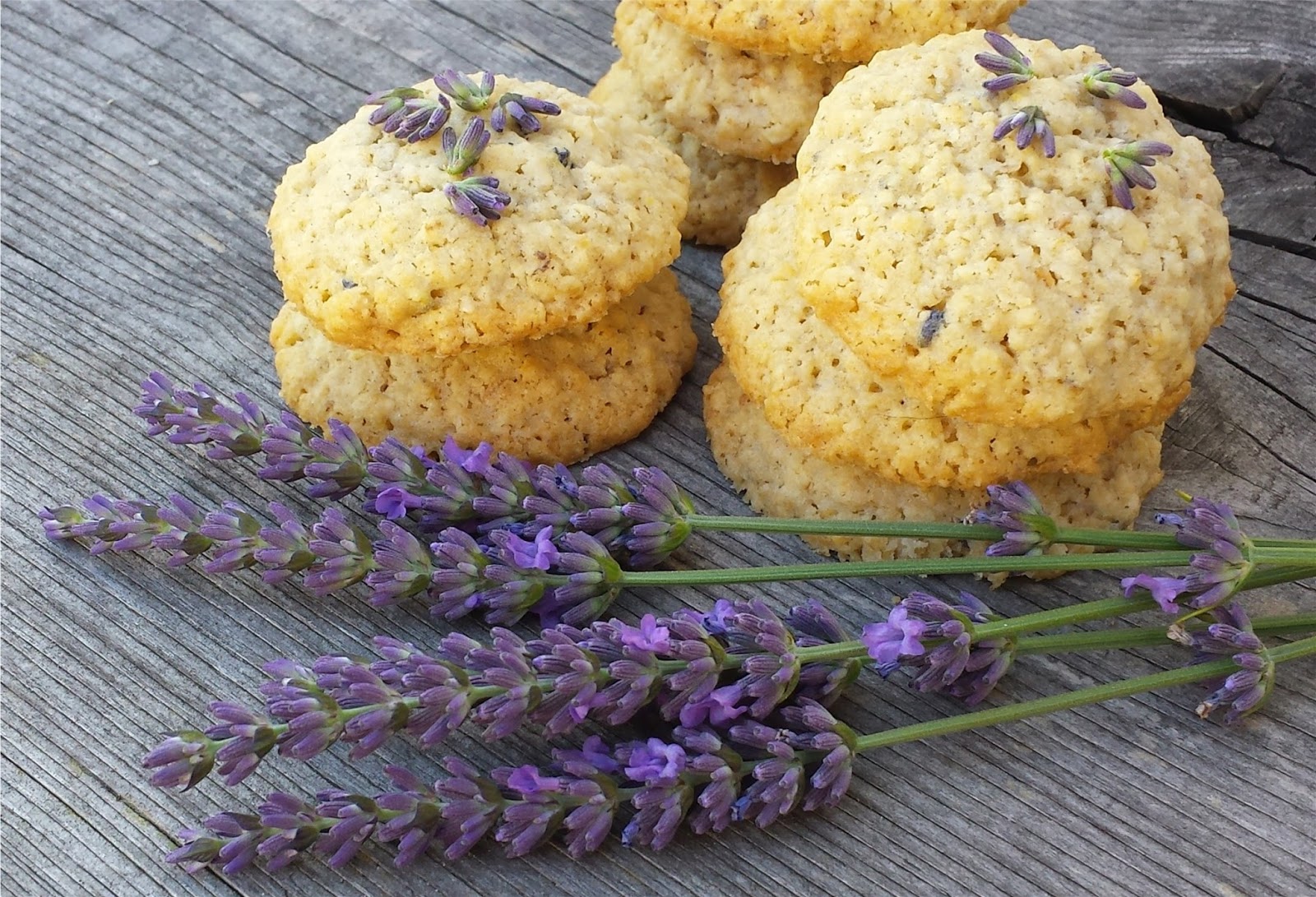 Lavendel - Haferflocken - Cookies (20 Stück)