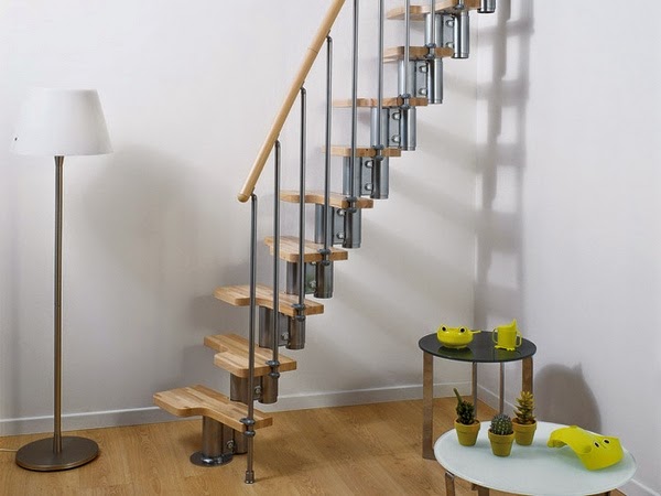 Stairs for small spaces