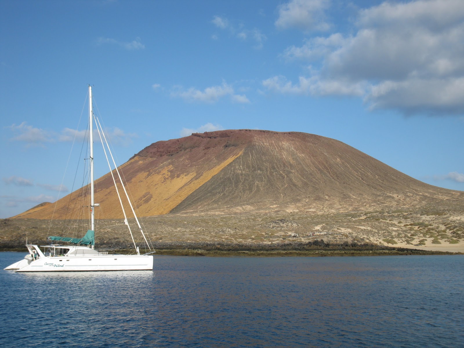 Gone With The Wind on safari Isla Graciosa