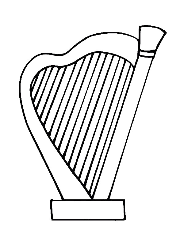 instruments coloring pages - photo #9