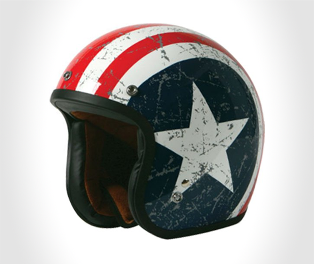 Rebel Star Harley Motorcycle Helmet