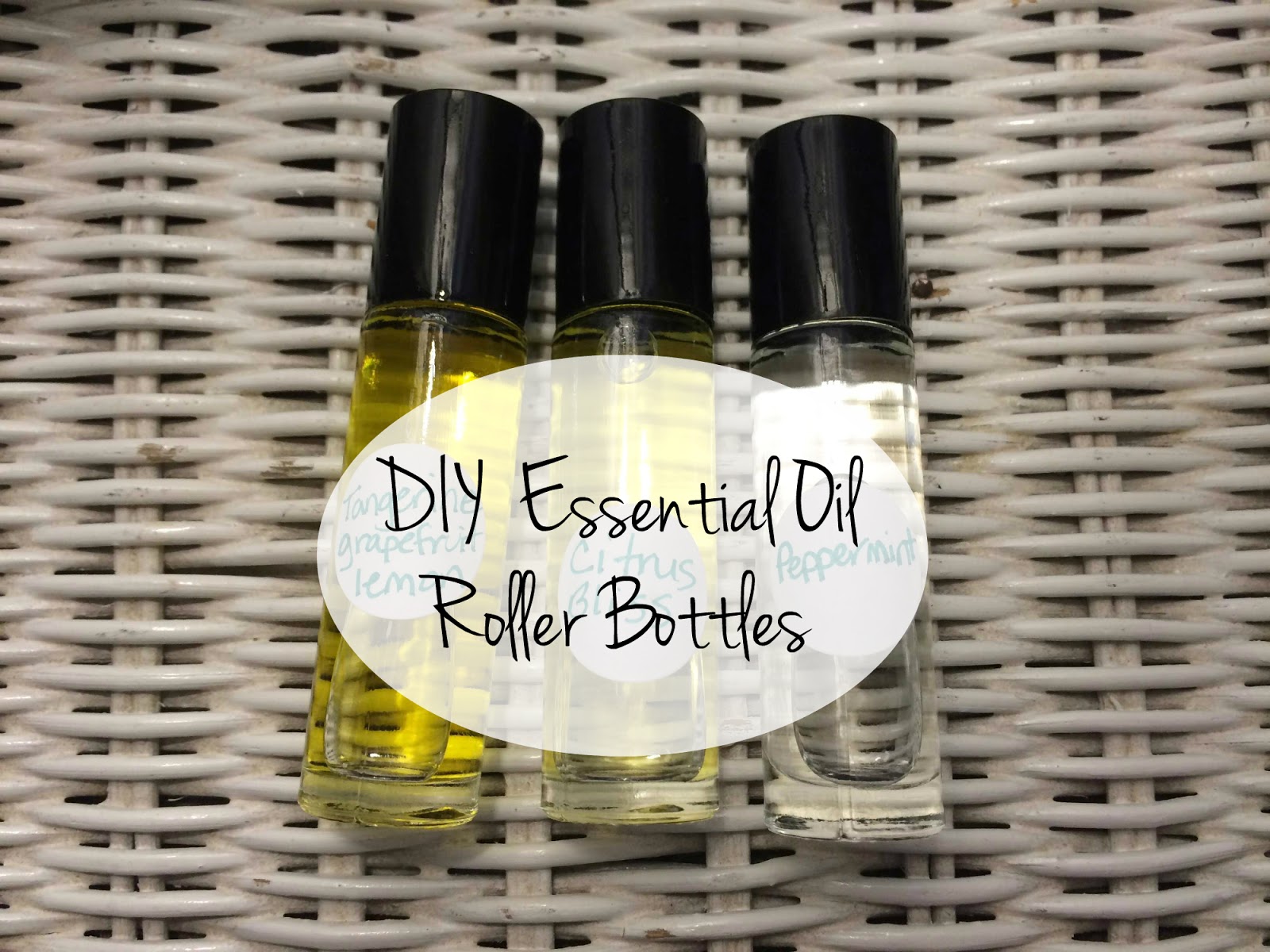 Alone with my tea: DIY Essential Oil Roller Ball Bottles