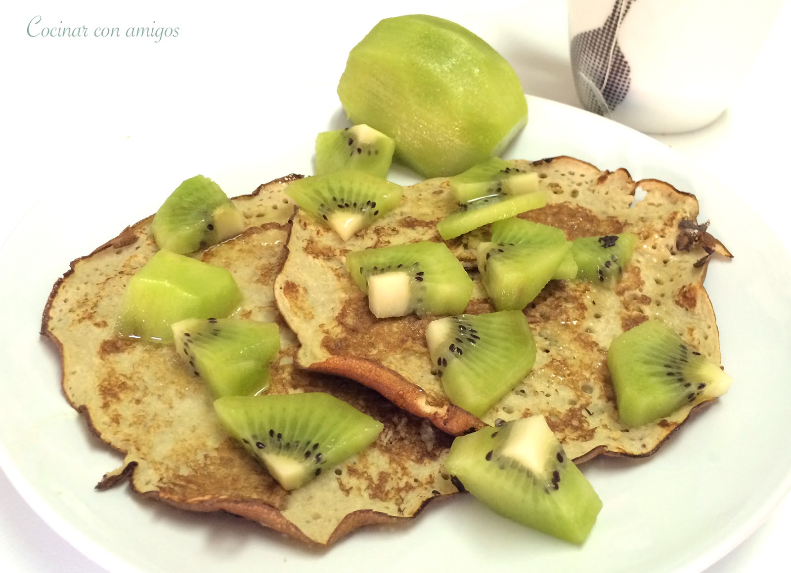 Tortitas de avena Cocinar con amigos