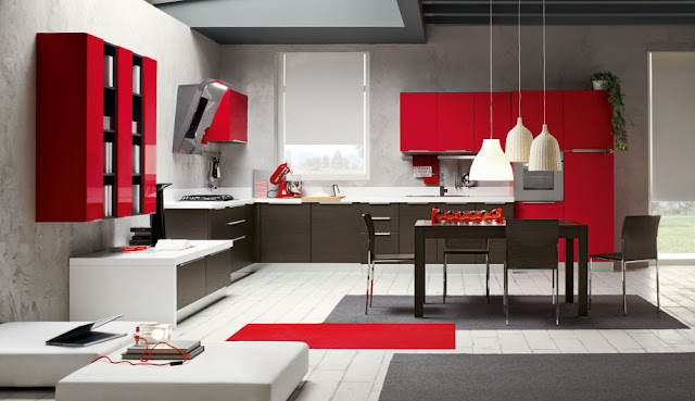 cocina roja