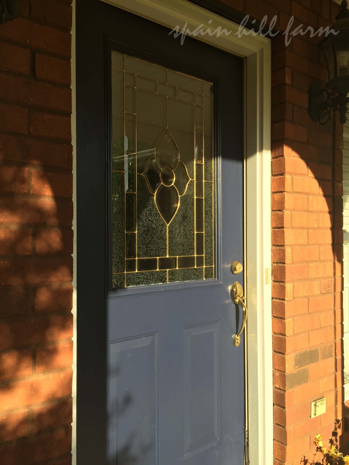 a.forte's blog of Spain Hill Farm Front Door Revival with Modern