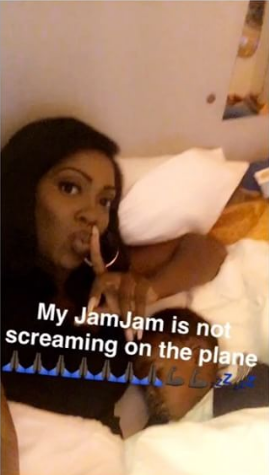 Tiwa Savage & Son Jet To Dubai