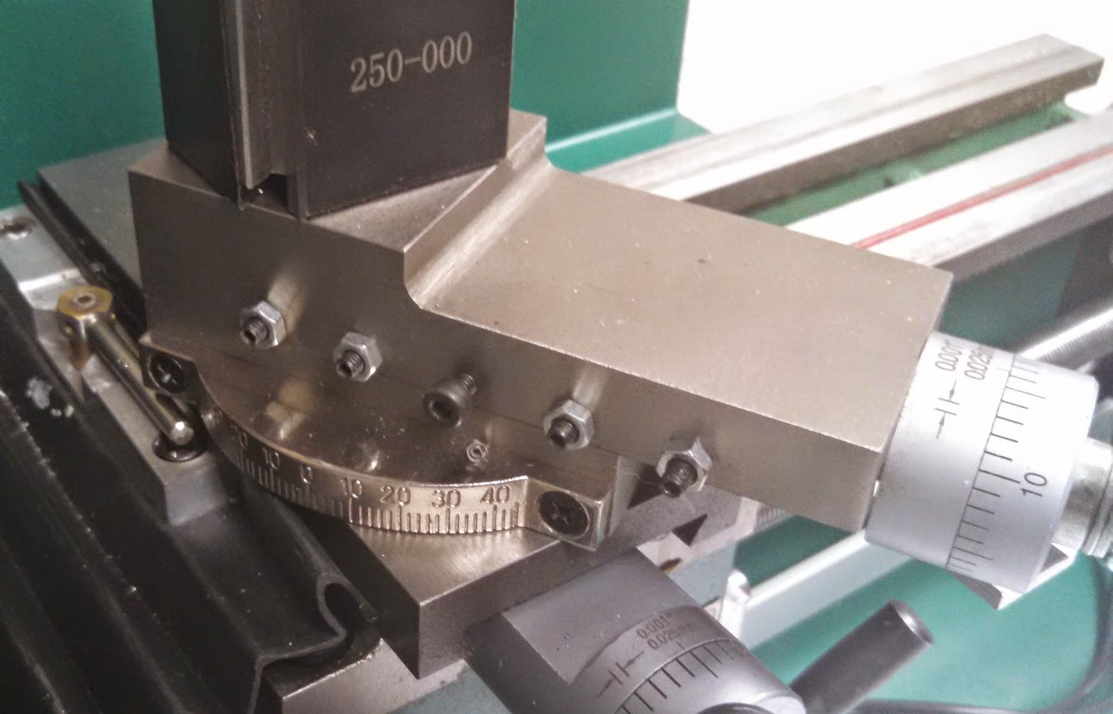 Benchtop Machine Shop Lathe Compound Lock and Gib