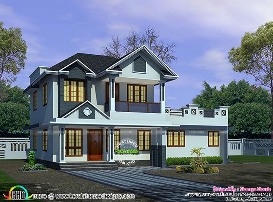 4 bedroom beautiful home architecture