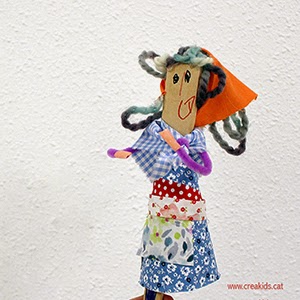 Fiesta: marioneta castañera