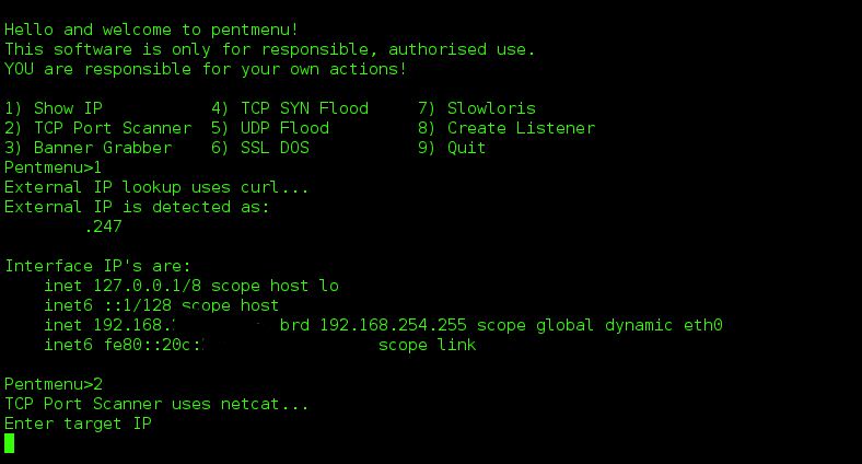 Offensive Sec 3 0 A Simple Bash Script For Recon And Dos Attacks