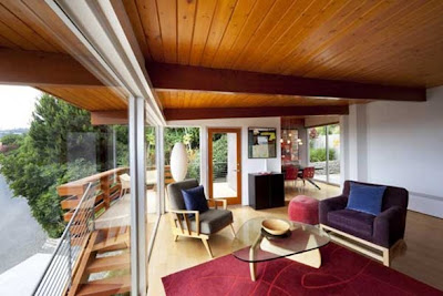 decora y disena: Casa Moderna de Playa con vistas a Laguna Beach California