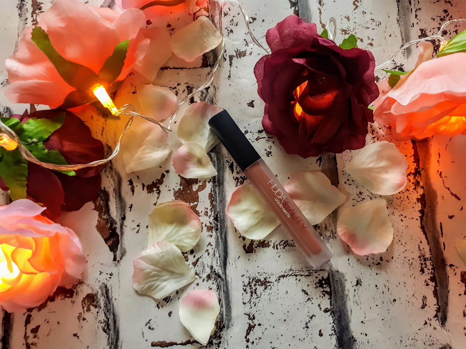 Huda beauty liquid matte lipstick Venus review