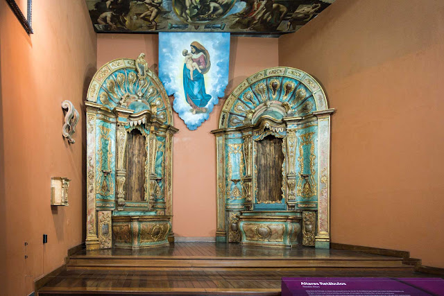 Altares retábulos da primeira matriz de Curitiba