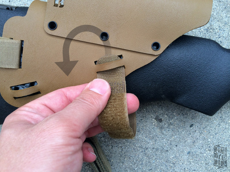 BLK RFL DIV The Bradley Cheek Rest for the M1A