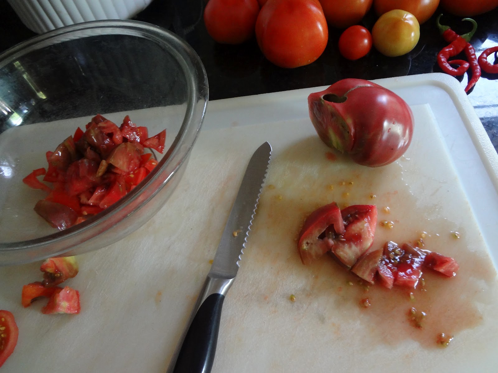 Bella Blue Jungle Freezing Diced Tomatoes